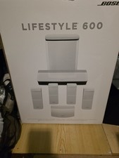 Bose Lifestyle V600 Weiß Topzustand