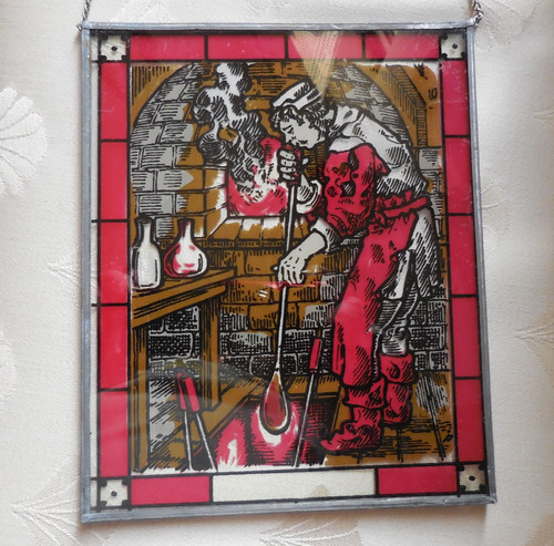 Fensterbild bleiverglasung - fensterbild,