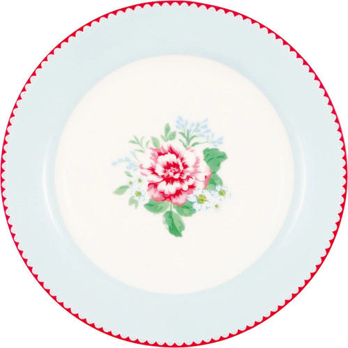 Greengate plate alivia pale - greengate,
