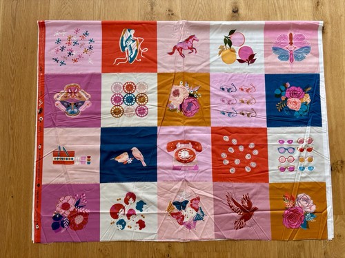 Ruby star society fabric stoff - ruby,