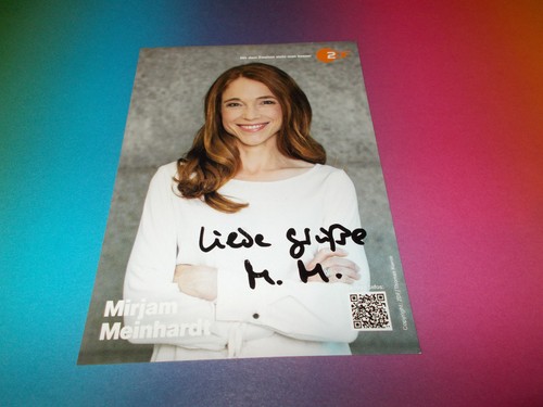 Miriam meinhardt zdf moma - meinhardt,