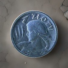 Polen 1 Zloty 1925 , London