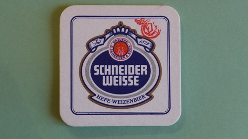 Bierdeckel kelheim schneider - bierdeckel,