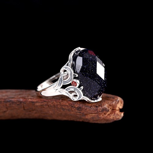 K03 ring ovaler blaufluss - ovaler,