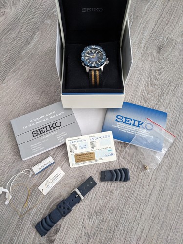 Seiko blue monster - seiko,