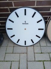 Großes Zifferblatt für SIEMENS  - Bahnhofs- oder Fabrikuhr, Ø 53,0 cm, Tiefe 1,0