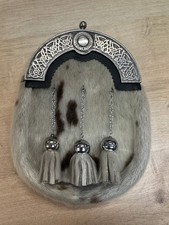 Robbenfell Kleid Sporran mit