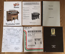 Thomas Orgel Heimorgel Troubadour 1184 Bedienungsanleitung Manual Beschreibung