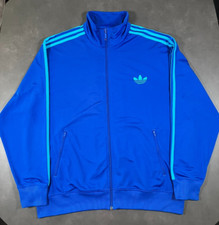 ADIDAS FIREBIRD ORIGINALS TT OG Jacke Blau Hellblau Gr. XXL 2XL Retro Vintage