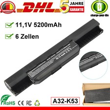 Akku A32-K53 A42-K53 für Asus K53 K53E K53S K53SJ K53SV K53T K54 X53E X53S 11,1V