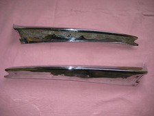 Mercedes W113 Pagode, Chromverkleidung neben der Frontscheibe, gebraucht