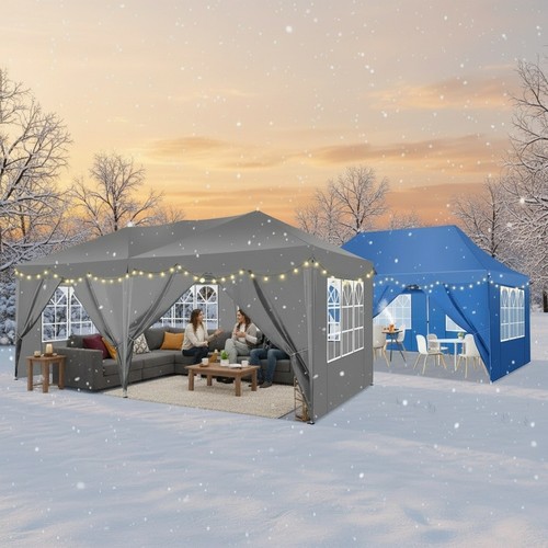 Faltpavillon 3x6 wasserdicht - 3x6,