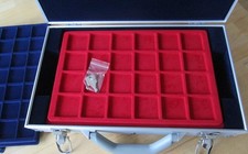 Münzkoffer 40 x 24 x 8,5 cm Aluminium/Kunststoff inkl. 2 Schlüssel