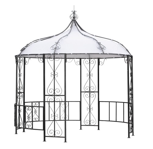 Pavillon metall gartenpavillon - pavillon,