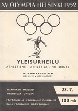 Olympa 1952 Helsinki Finnland
