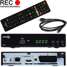 WWIO Trinity Sat Receiver HD PVR Ready USB TV Aufnahme und Timeshift HDMI Scart