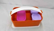 Tupperware - Klick & Go Lunch - Box-Set (4) - Pausen-Set - Kita, Schule, Beruf