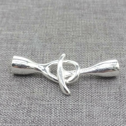 Sterling silber lederband - sterling,