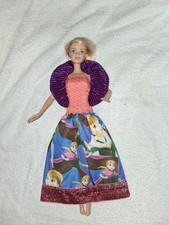 Barbie Puppen Kleid Disney Frozen Eiskönigin Prinzessin Anna Elsa Ballkleid K32