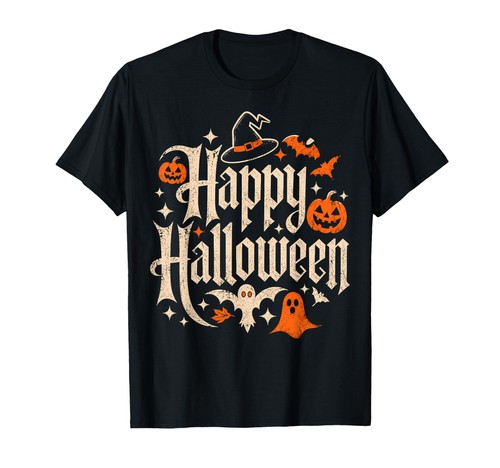 Gothic shirt happy halloween - t-shirt,