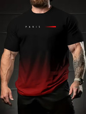 Herren Sport T-Shirt S Paris