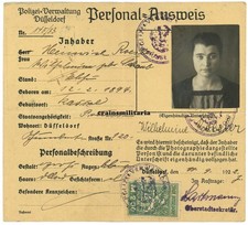 Orig personal ausweis - orig., personal-ausweis