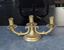 Vintage - Kerzenständer - dreiflammig - aus Omas Schrank