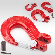 Gabelkopfhaken Kettenhaken Anschlaghaken Lasthaken Güteklasse 8 WLL 1,12 bis 8to