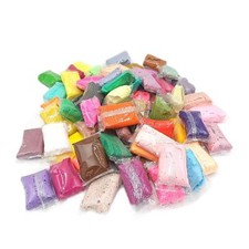 Lufttrockener Knete Modelliermasse Kinder DIY 62 Farben Formton Kit Magisch