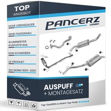 Komplette Auspuffanlage für