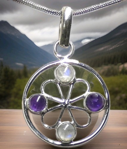 Mondstein amethyst - mondstein,