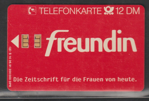 Telefonkarte michel - telefonkarte, 14/91