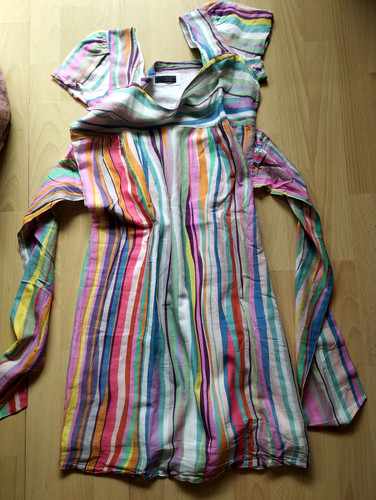 Kleid,Cinque,Empire,bunt,Fashi
