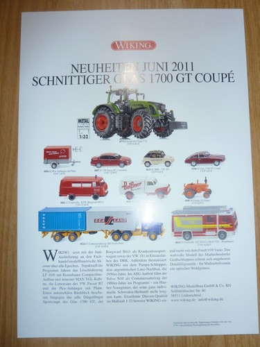 Wiking neuheiten 2011 - neuheiten,