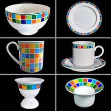 Villeroy Boch TWIST ALEA Teller Tasse Service RARITÄTEN zur Auswahl unbenutzt