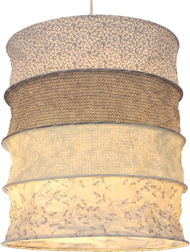 Runde boho papier hängelampe - boho,