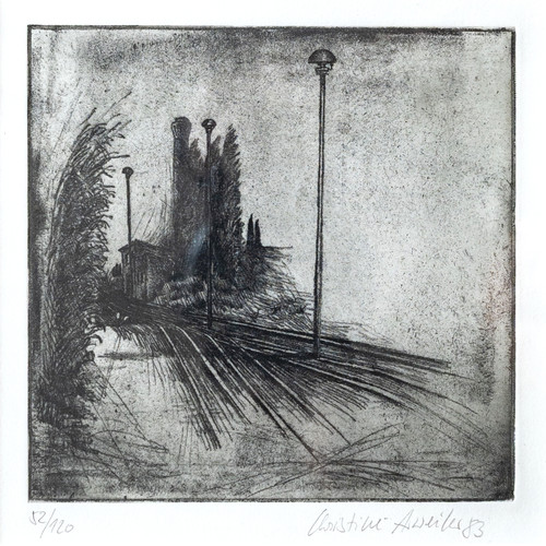 Christine arweiler bahngleise - arweiler,