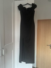 Abendkleid Schwarz Lang Größe 38 Lipsy London