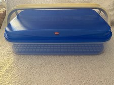 "Snips" Container für Kuchen etc. groß rechteckig Kunststoff mit 2 Griffen