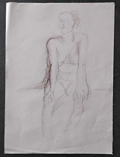 Aktzeichnung skizze giacometti - skizze,