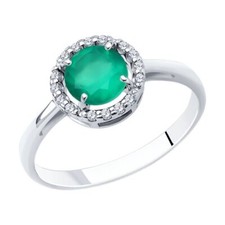 Silver ring ring finger ring