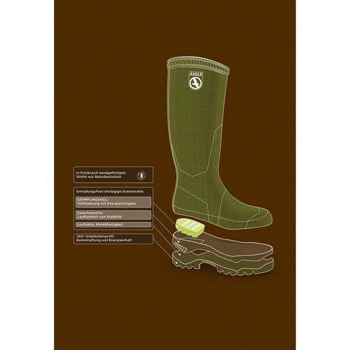 Aigle gummistiefel parcours - aigle, parcours®