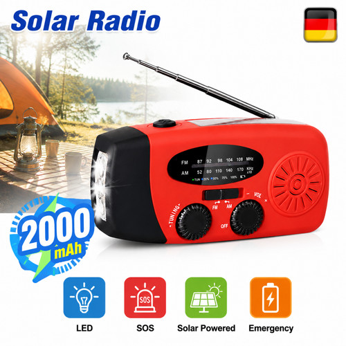 Kurbelradio notfallradio - kurbelradio,