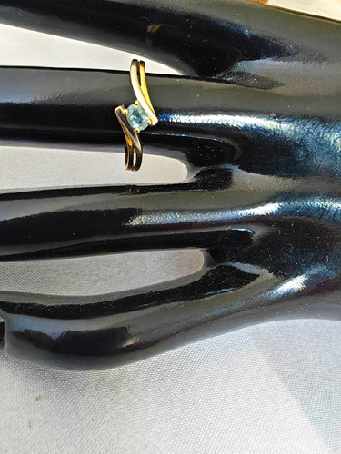 750 gelbgold ring mit - 750(18kar),