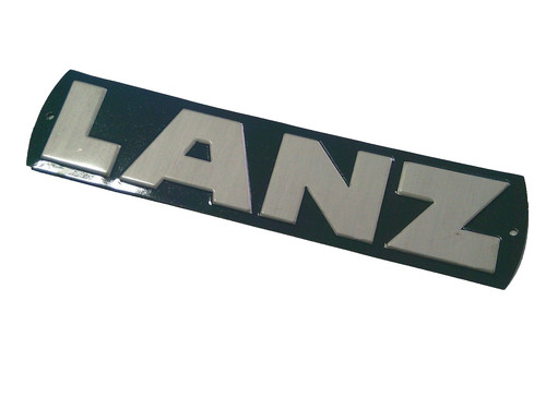 Lanz bulli alu - , schriftzug