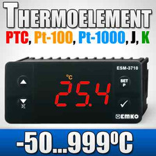 TEMPERATURREGLER PTC PT100