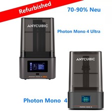?70%-90% Refurbished?ANYCUBIC Photon Mono 4 Ultra/MONO 4 LCD Resin 3D Drucker