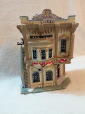 Lemax Haus Rarität aus dem Kit "Law Office"  von 2001 Retired, Weihnachtsdorf, 