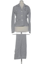 TAIFUN Anzug Damen Kostüm Set Zweiteiler Gr. EU 34 Leinen Grau #9q53mv6