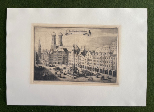 Merian stich der marckt zu - "der,